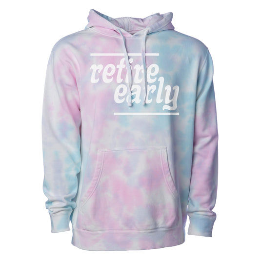 Retire Early Tie Dye Hoodie