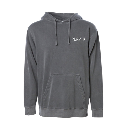 PLAY Hoodie Black Pigment Dyed