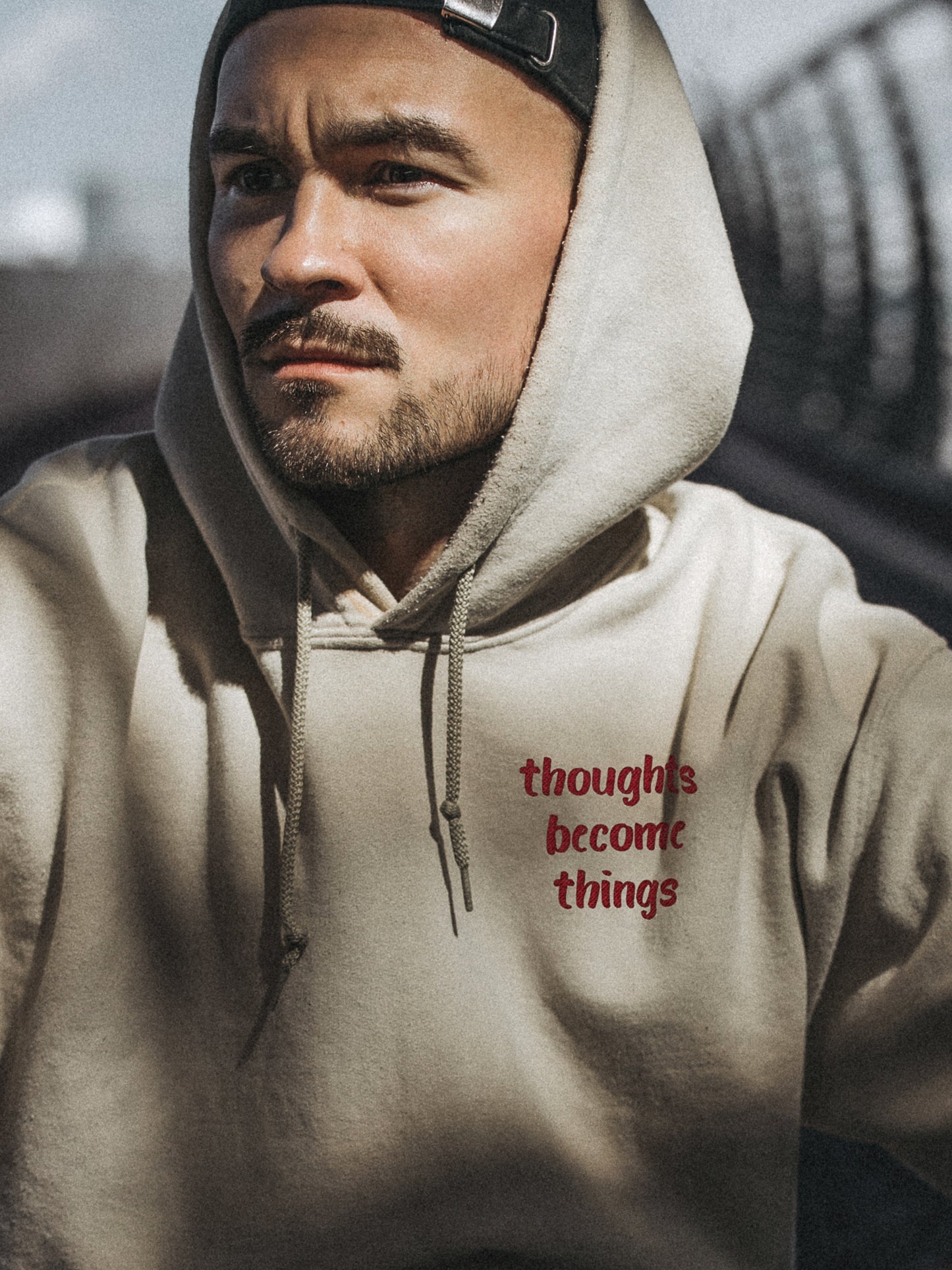 thoughts become things Hoodie