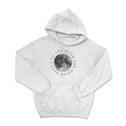 To The Moon And Never Back Hoodie